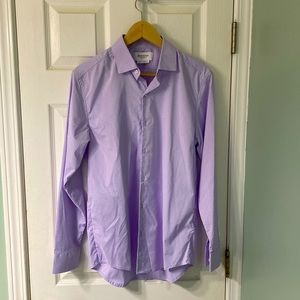 Ministry of Supply button up dress shirt, lavender